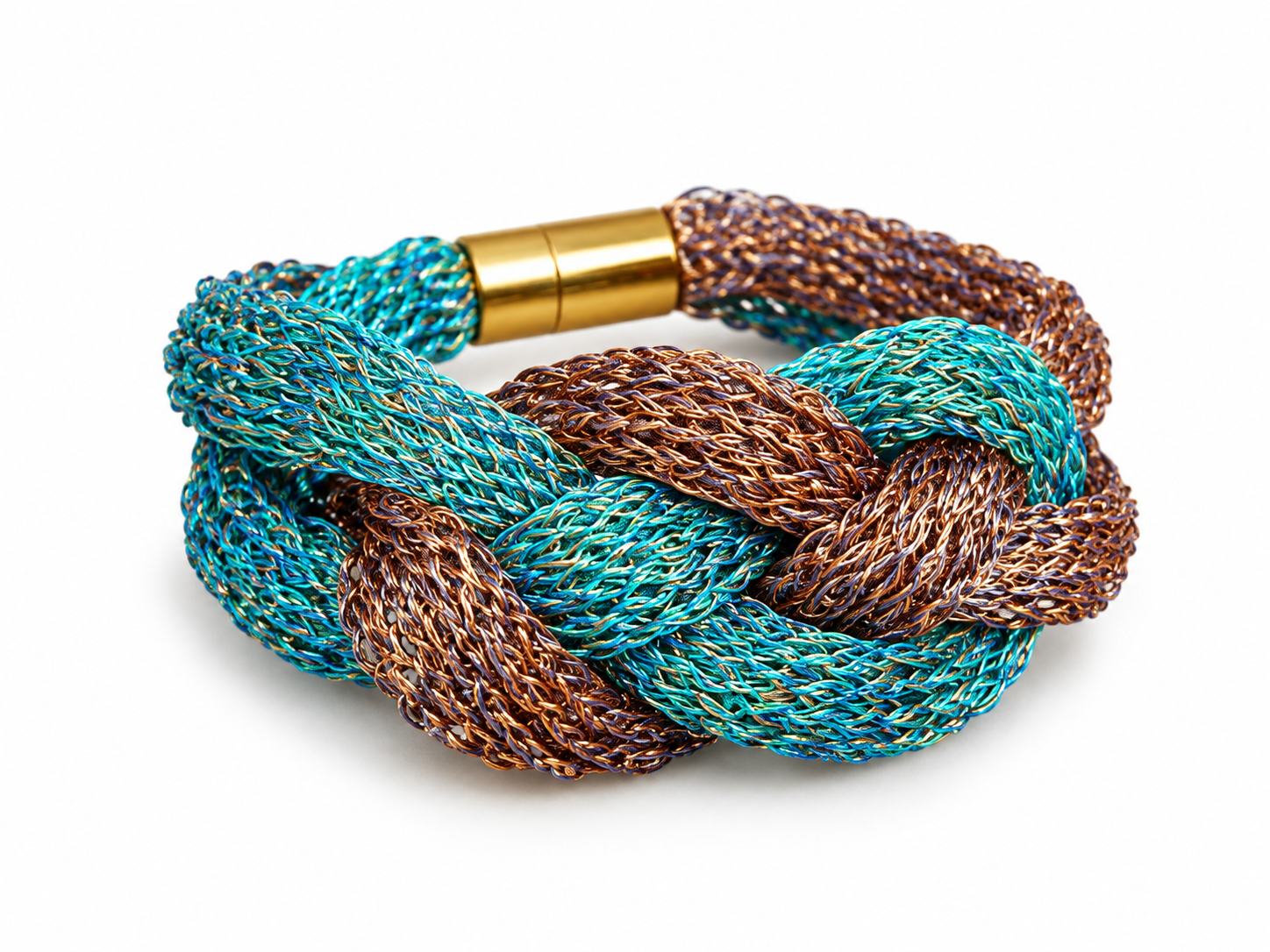 Pulsera Trenza de Cobre